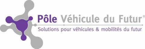 Logo pole véhicule du futur