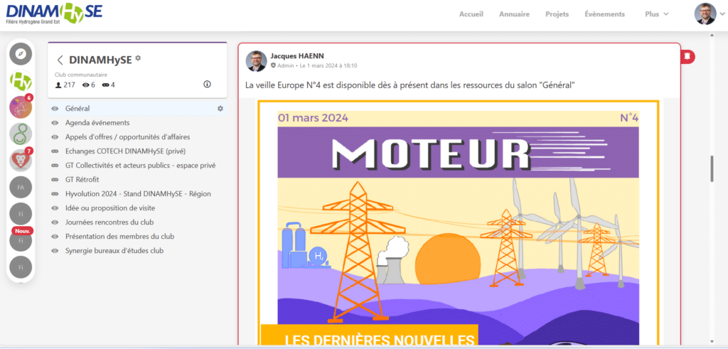 Plateforme Wudo - communauté Pôle Véhicule du Futur